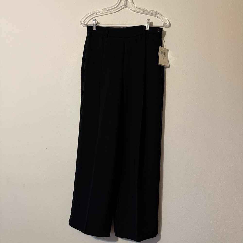 Emma James Liz Claiborne Black Career Pant Size 8
